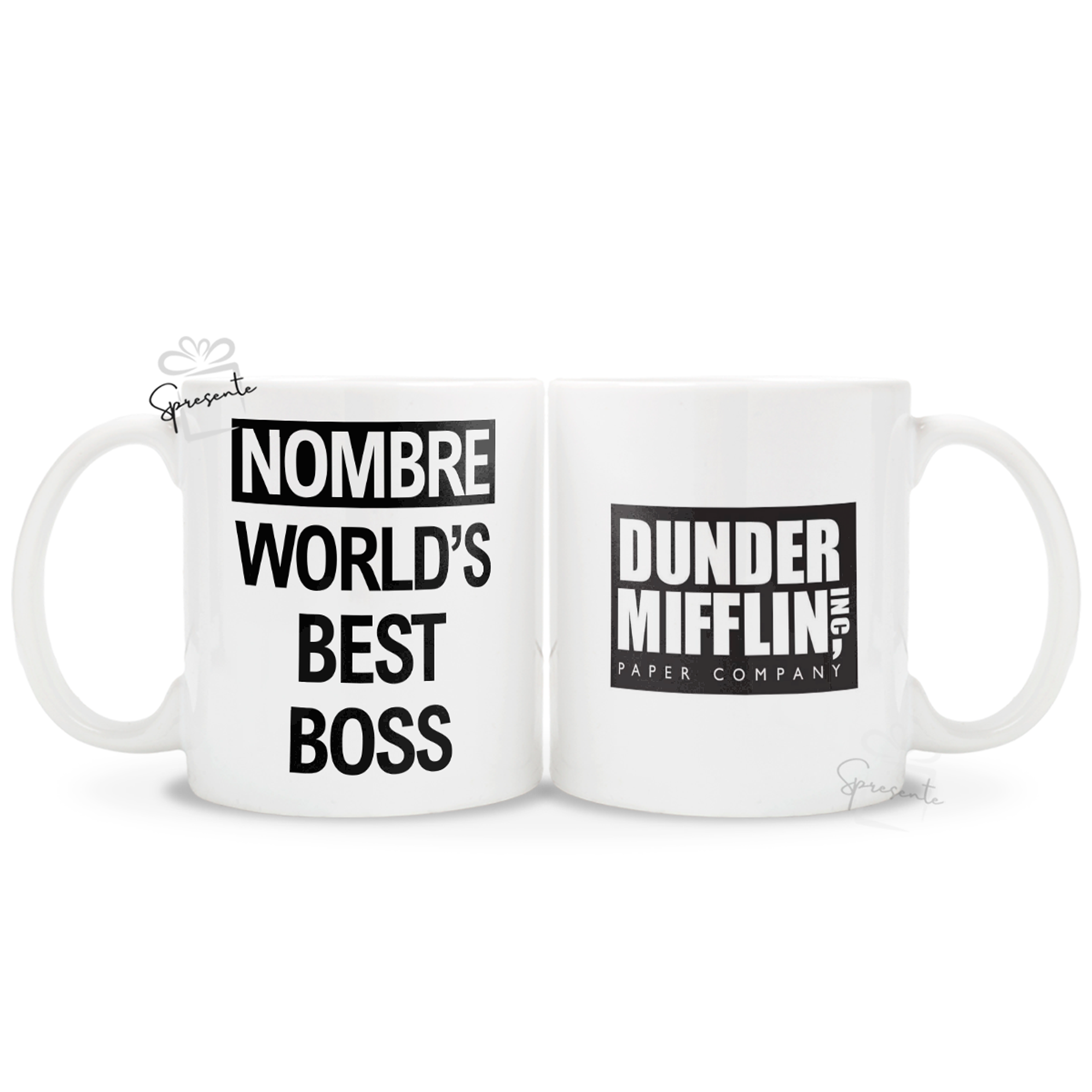 Taza World's Best Boss Personalizada | The Office 1
