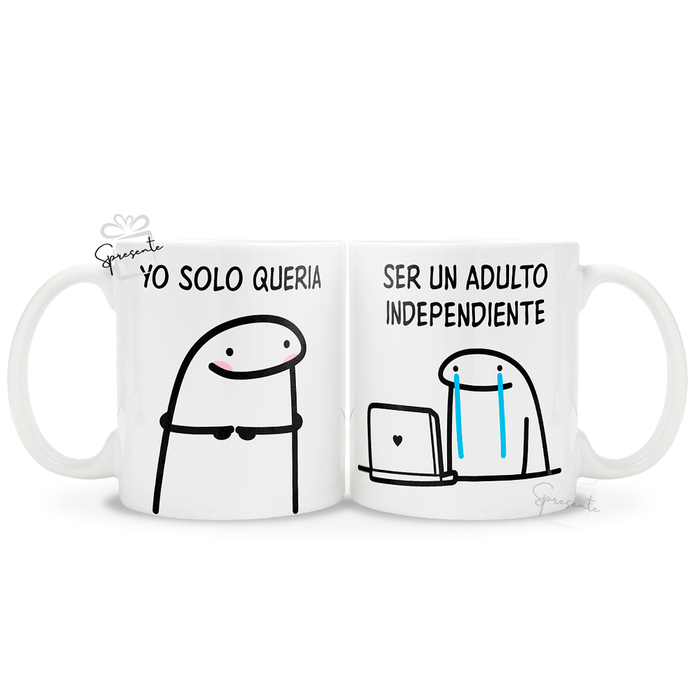 Taza Meme Flork - Yo solo quería ser 1