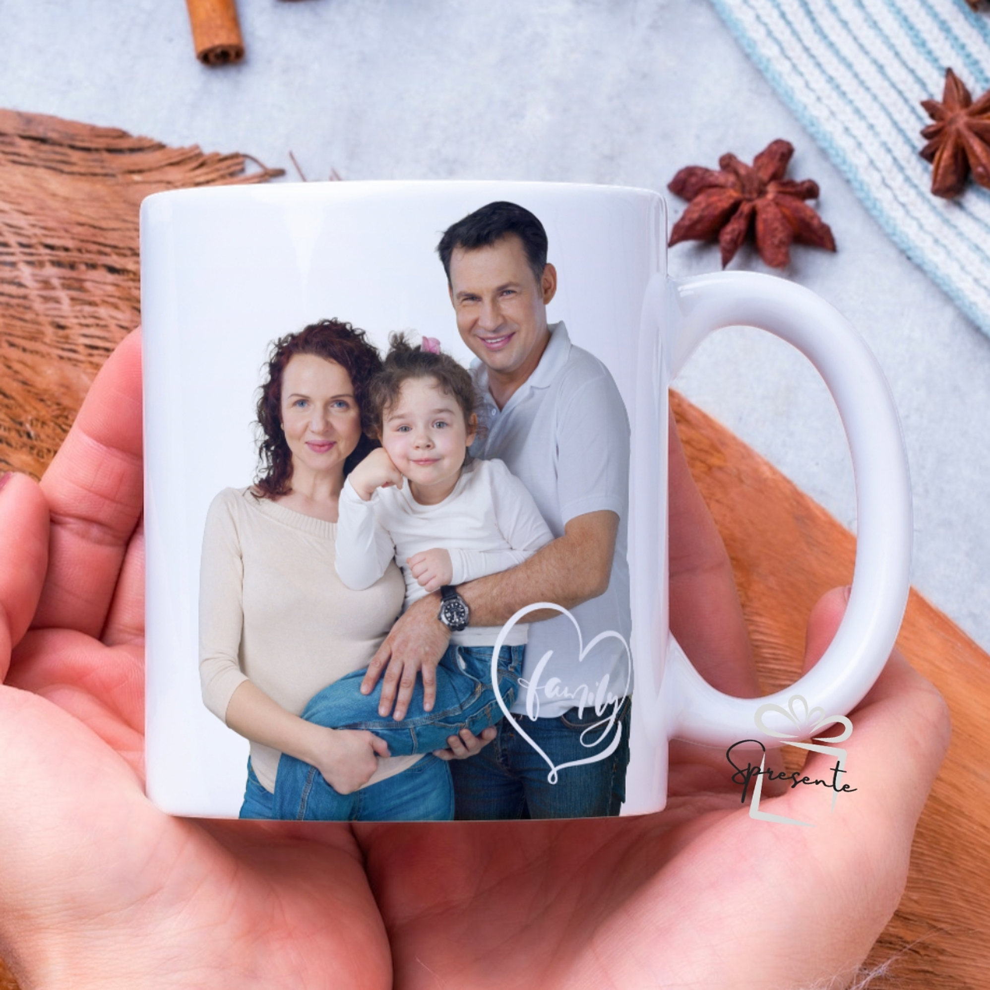 Taza Personalizada Fotos Frases | Blanca 325ml 3