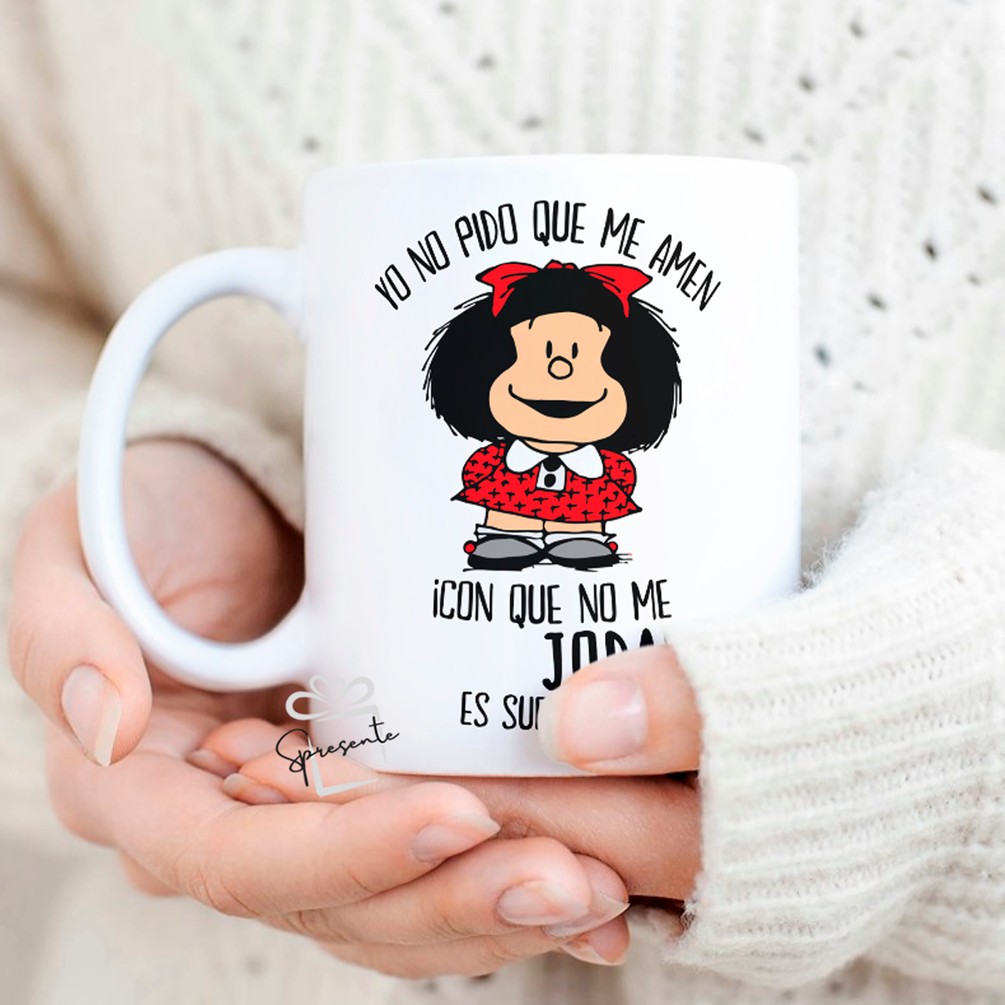 Taza Mafalda - Yo No Pido Que Me Amen 2