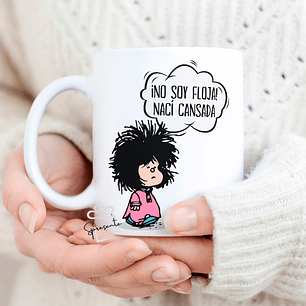 Taza Mafalda ¡No Soy Floja!