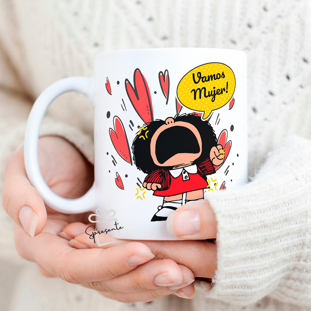 Taza Mafalda - Vamos Mujer! 2