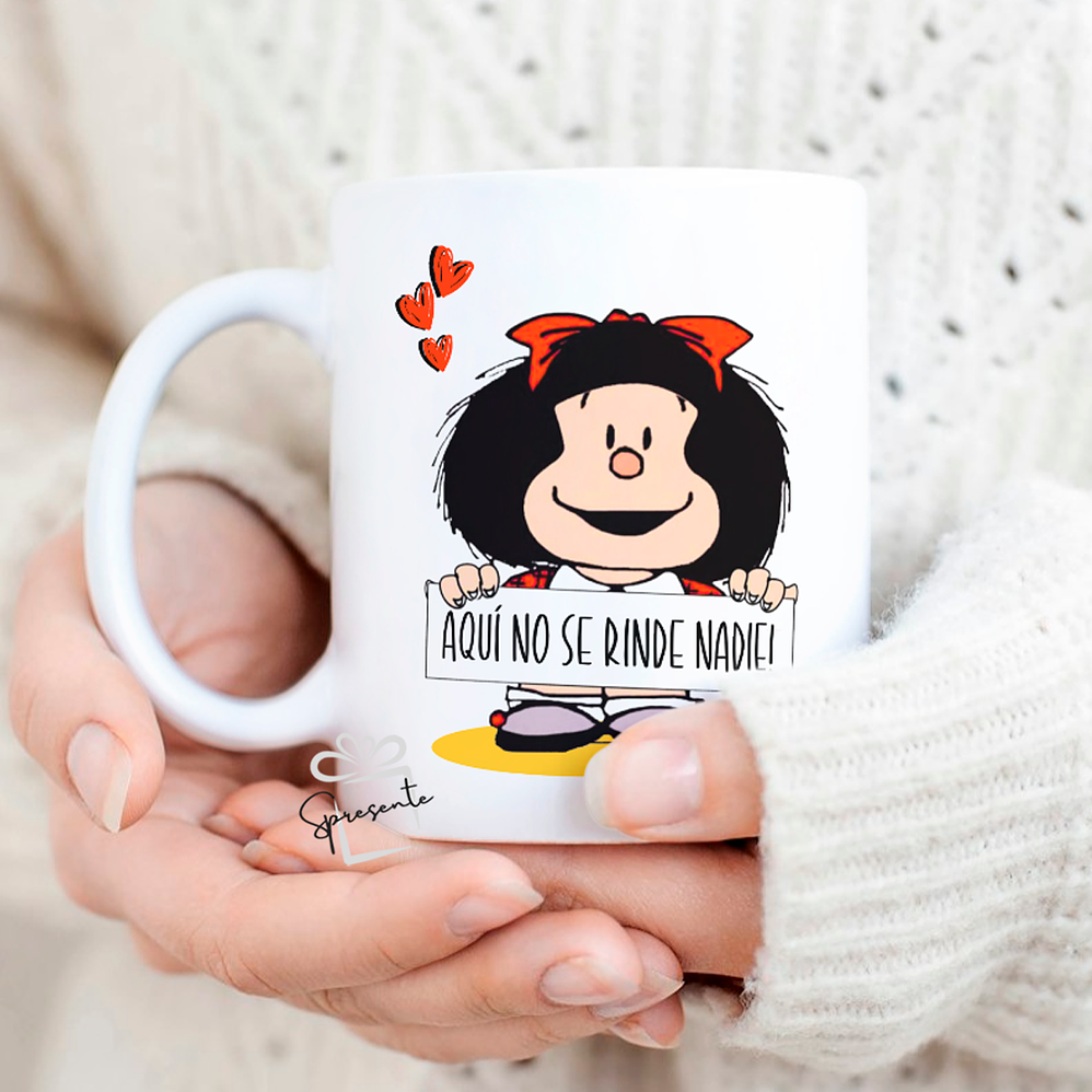 Taza Mafalda - Aquí No Se Rinde Nadie! 2