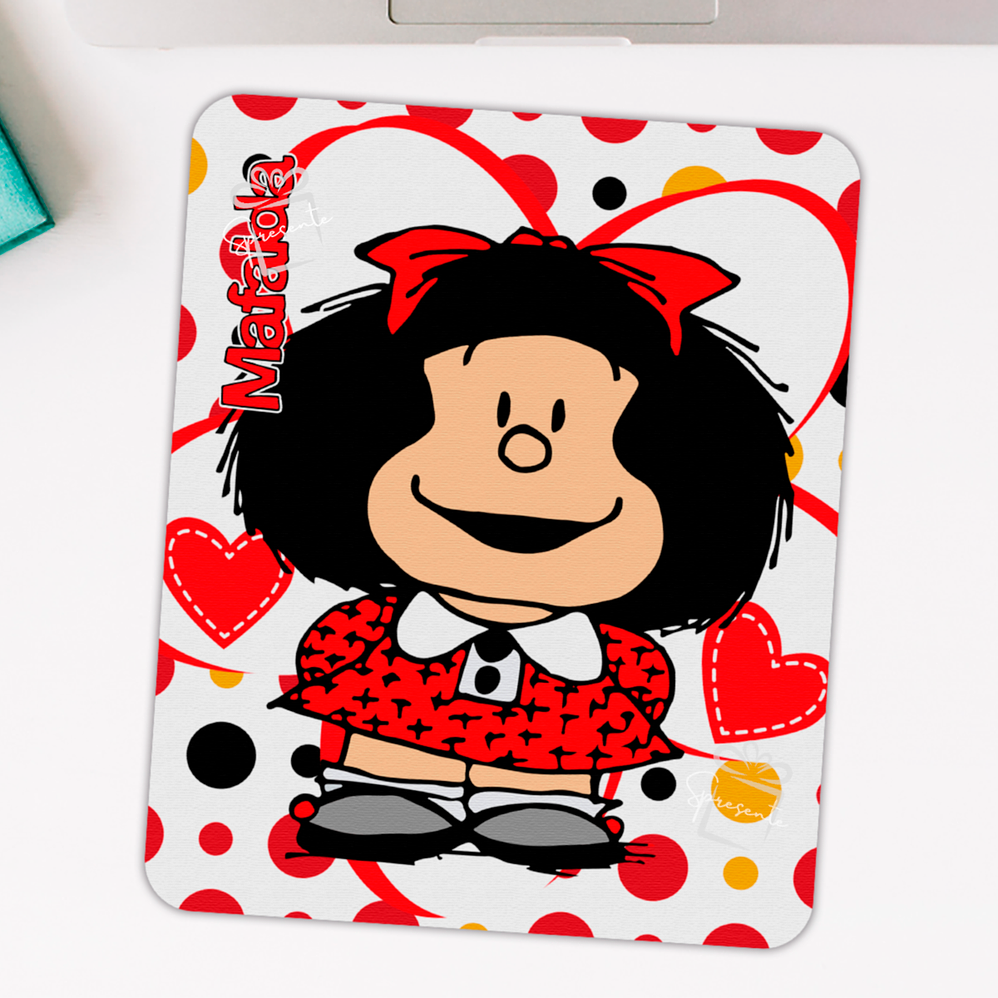 Mouse Pad Mafalda - Love 1