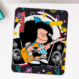 Mouse Pad Mafalda - Rockstar