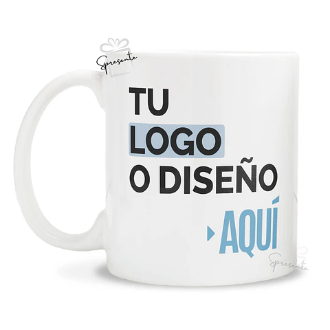 Taza Corporativa Personalizada con Logo por Mayor | 325ml
