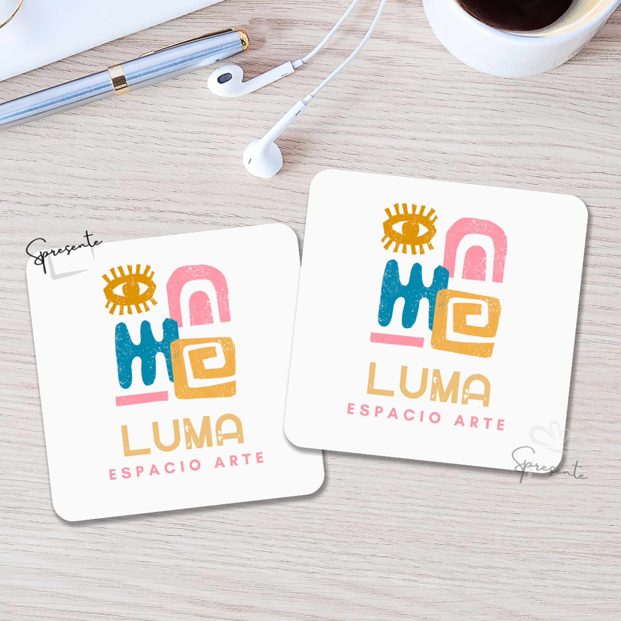 Posavasos Personalizados Por Mayor 9,5cm Premium - Regalos Corporativos Publicitarios con Logo 5