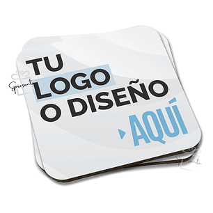 Posavasos Personalizados Por Mayor 9,5cm Premium - Regalos Corporativos Publicitarios con Logo