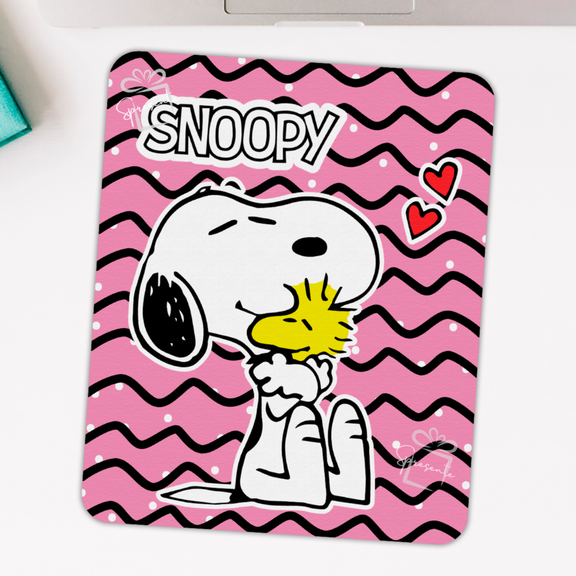Mouse Pad Snoopy - Love 3