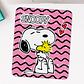 Mouse Pad Snoopy - Love - Miniatura 3