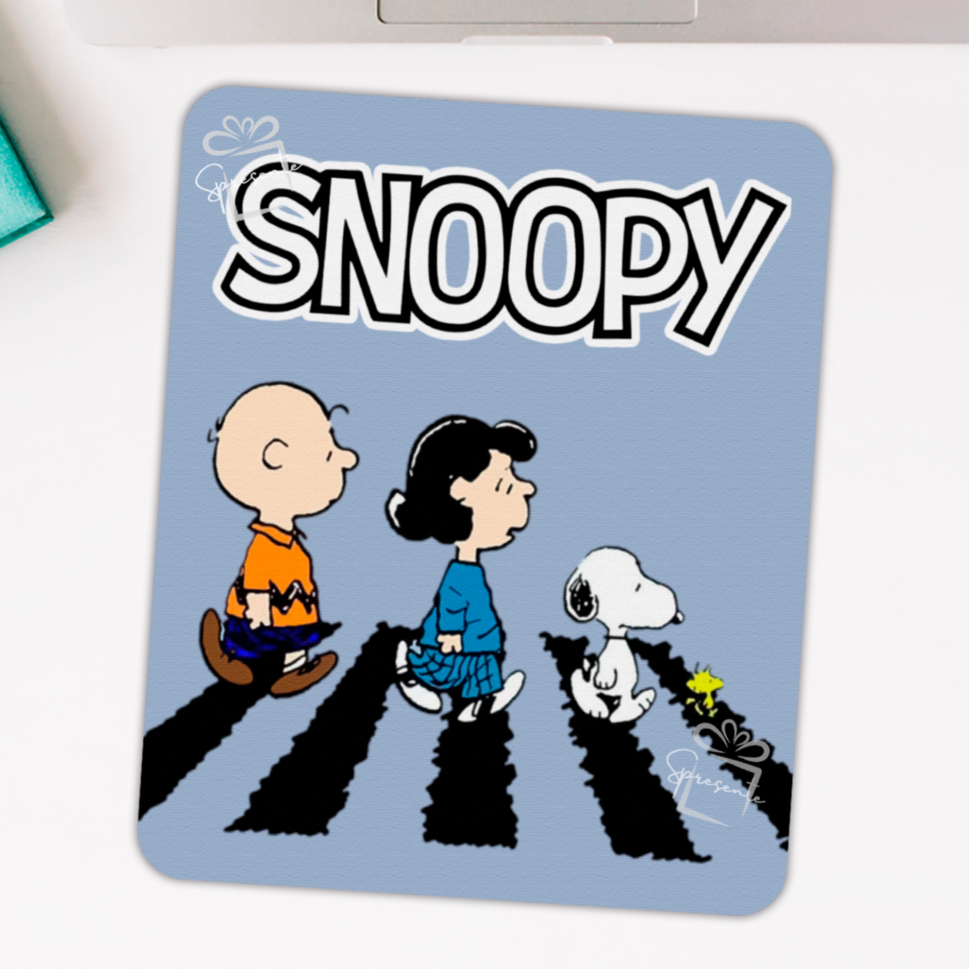 Mouse Pad Snoopy - Abbey Road 1
