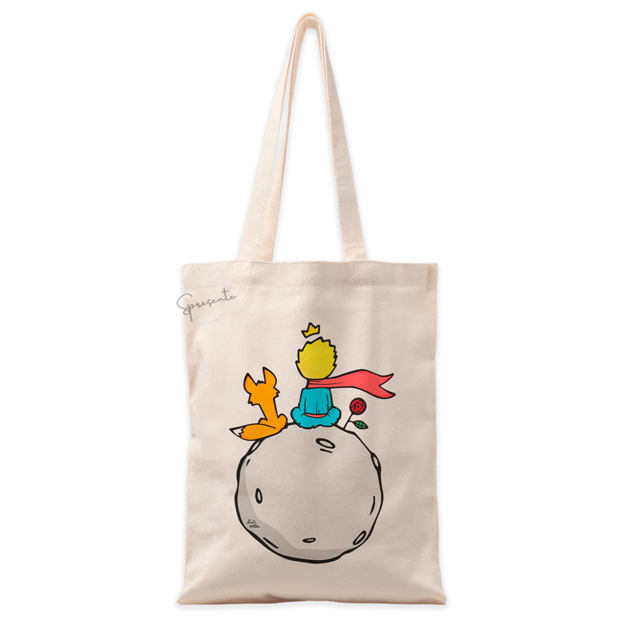 Tote Bag El Principito - Luna y Zorro | Bolso 1