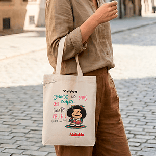 Tote Bag Mafalda Cuando No Sepas Que Ponerte | Bolso