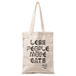 Tote Bag Less People More Cats | Bolso Gatos - Miniatura 1