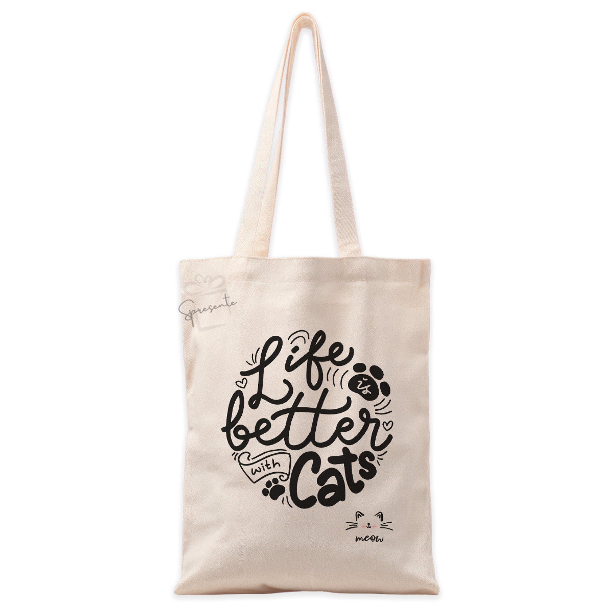 Tote Bag Life Is Better With Cats | Bolso Gatos 1