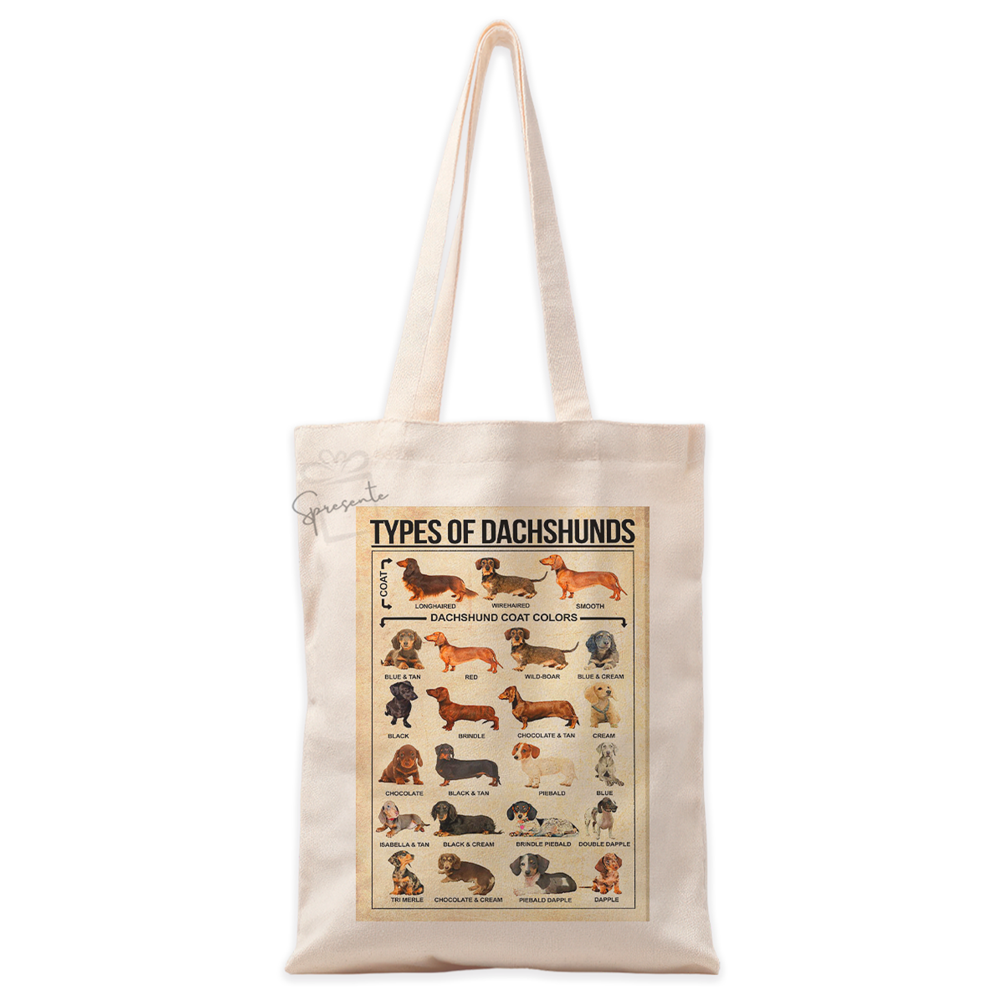 Tote Bag Tipos de Perros Salchichas | Razas Salchilovers 1