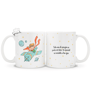 Taza El Principito - Lo Esencial es Invisible a los Ojos