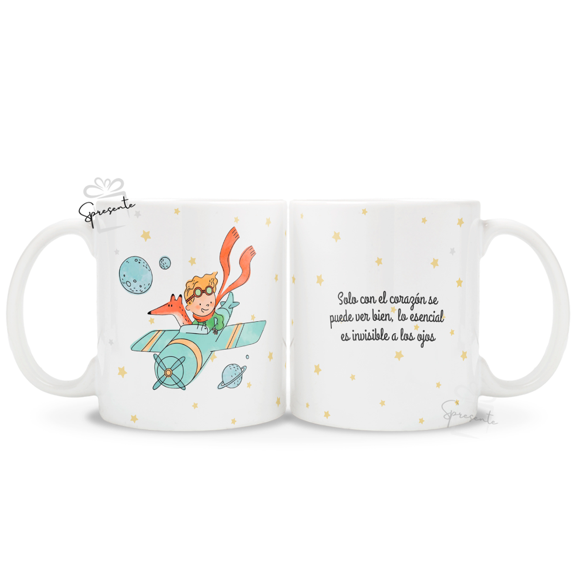 Taza El Principito - Lo Esencial es Invisible a los Ojos 1