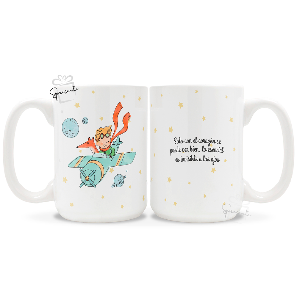 Taza El Principito - Lo Esencial es Invisible a los Ojos 2