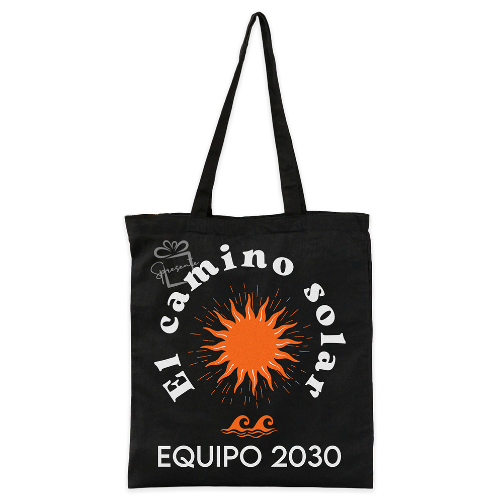 Tote Bag Personalizada 42x38 cm Negra | Bolsas Corporativas 3