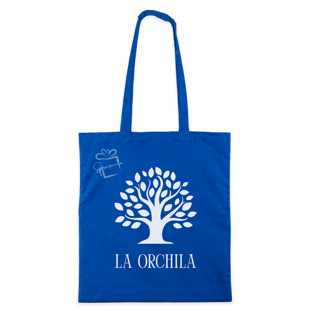 Tote Bag Personalizada Azul 42x38 cm | Bolsas Corporativas 2