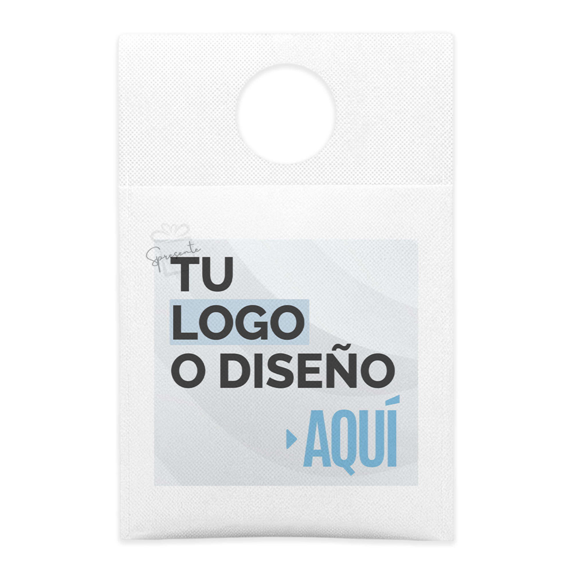 Bolsa TNT Personalizada 19x29 cm Basurero Auto | Bolsas Corporativas 1