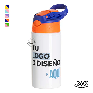 Botella Infantil Personalizada Niño Niña | Aluminio 500ml