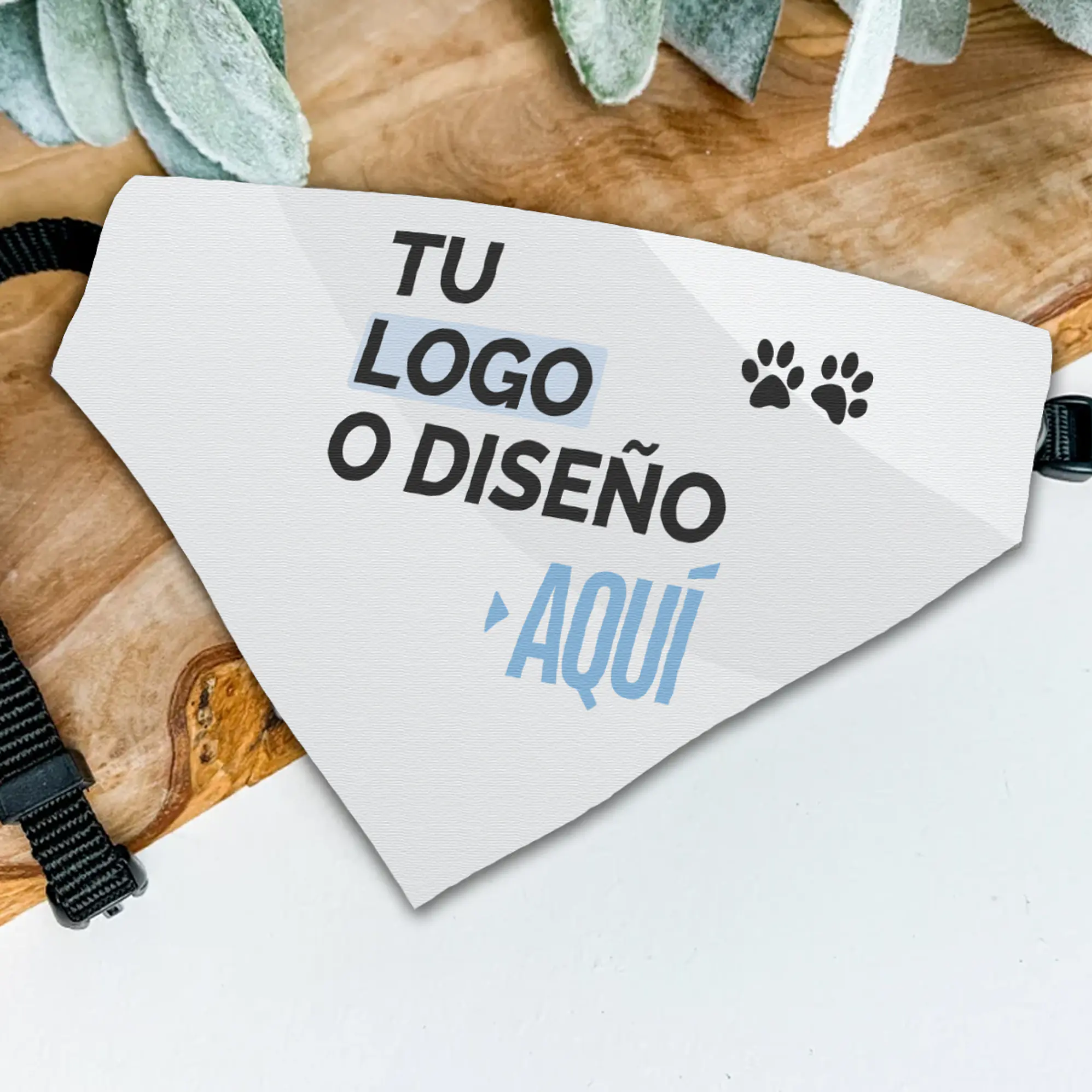 Bandana Personalizada Mascotas | Correa Ajustable 1
