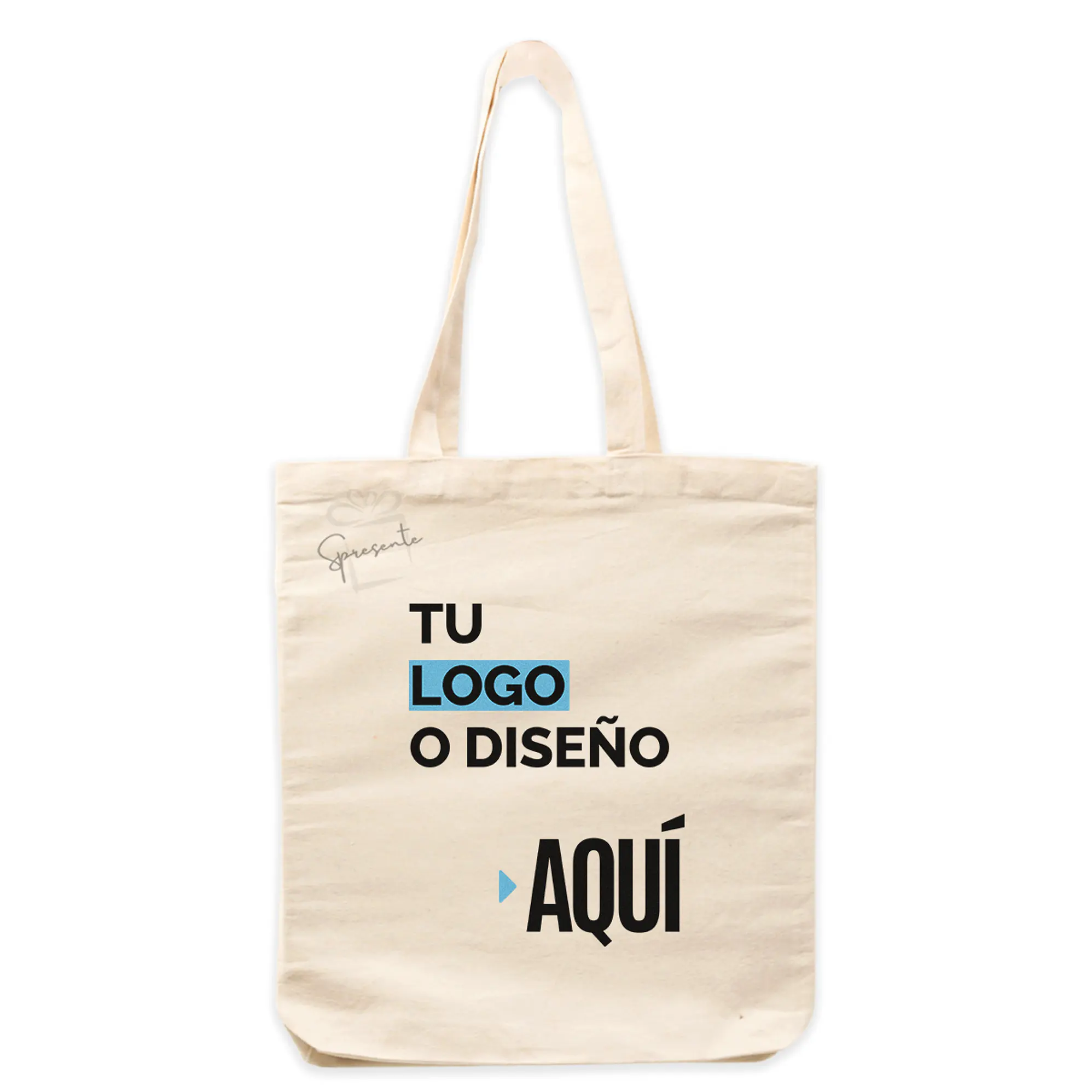 Tote Bag Personalizada 42x38x6,5 cm Gruesa con Fuelle | Bolsas Corporativas 1