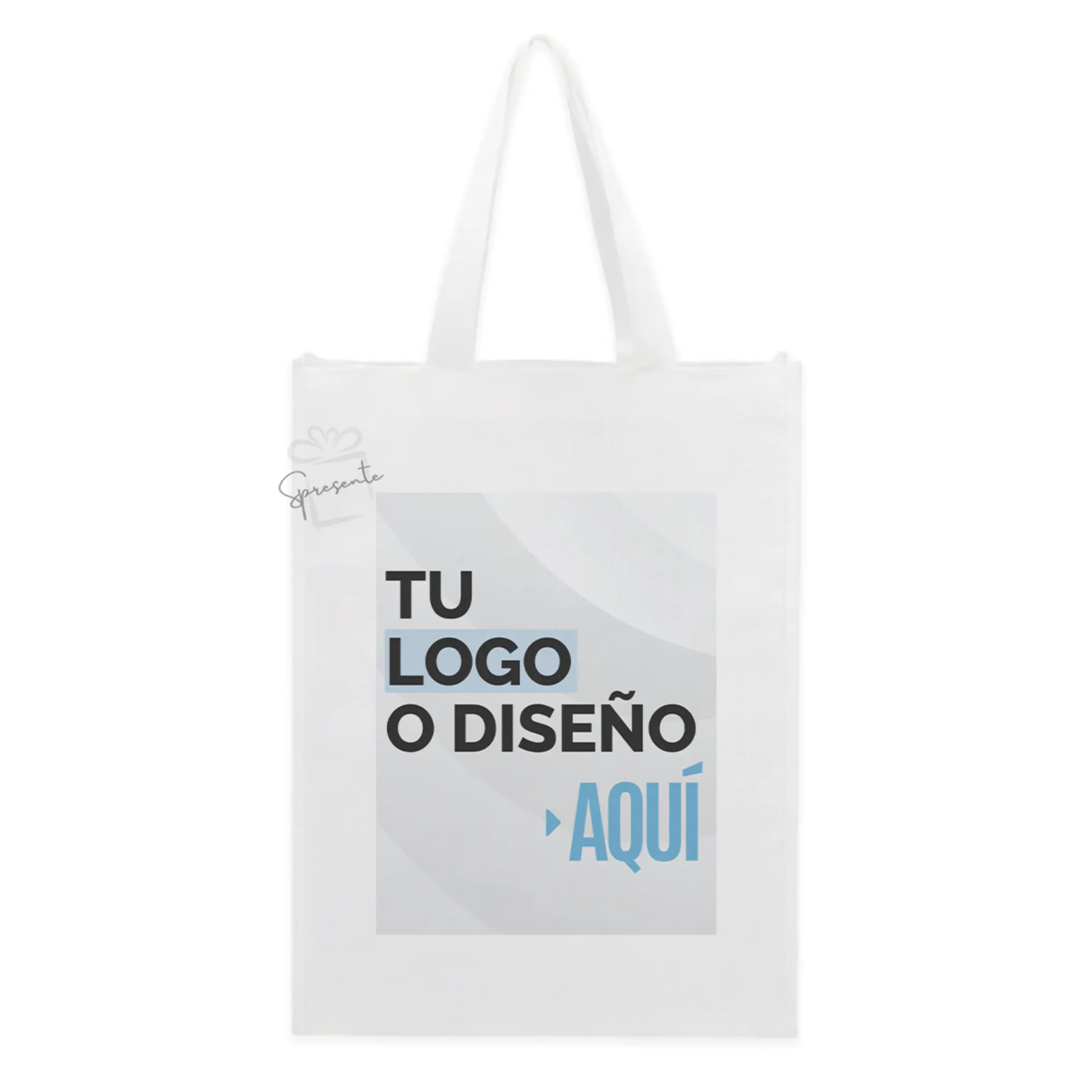 Bolsa TNT Personalizada 30x40x15 cm con Fuelle | Corporativa 1