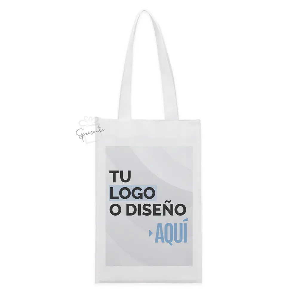 Bolsa TNT Personalizada 20x30x8 cm con Fuelle | Corporativa 1
