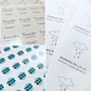 500 Stickers Personalizados | Papel Semibrillo - Miniatura 5