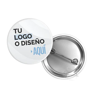 Chapitas Personalizadas 56mm con Alfiler | Por Mayor