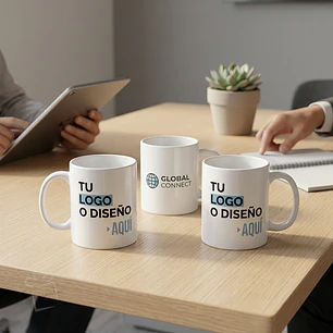 Taza Corporativa Personalizada con Logo por Mayor | 325ml