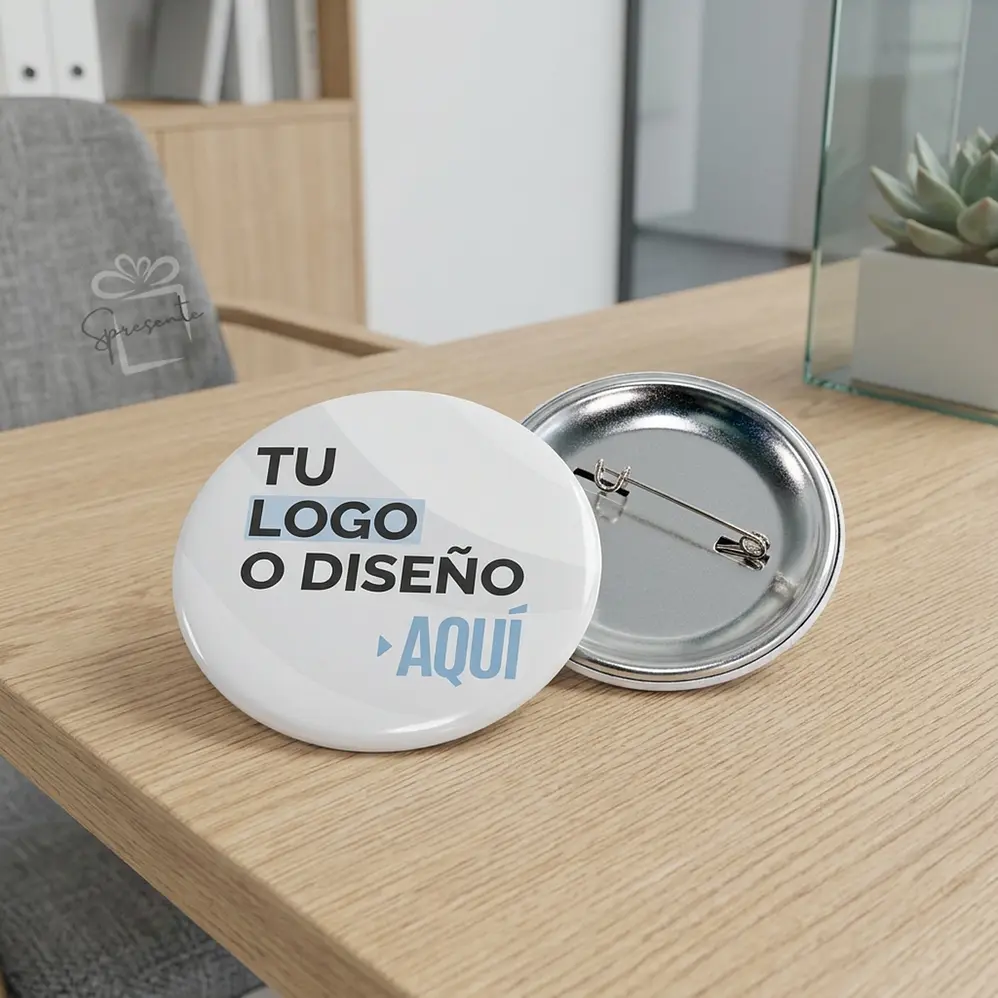 Chapitas Personalizadas Alfiler con Logo | 56mm 4