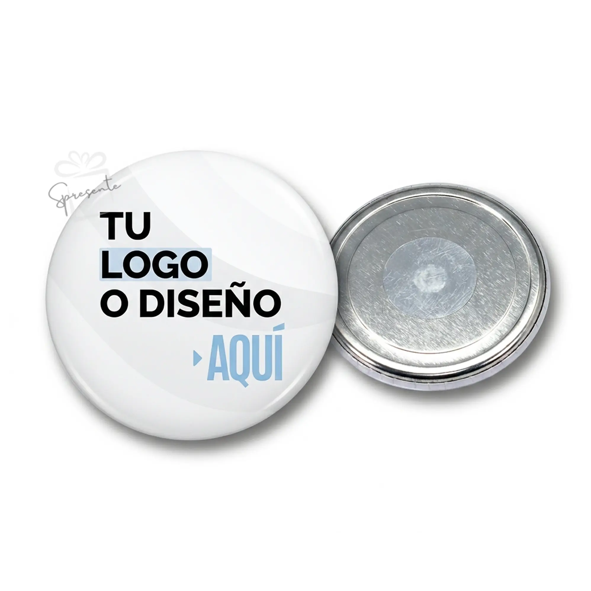 Chapitas Imán Personalizadas con Logo | 56mm 1