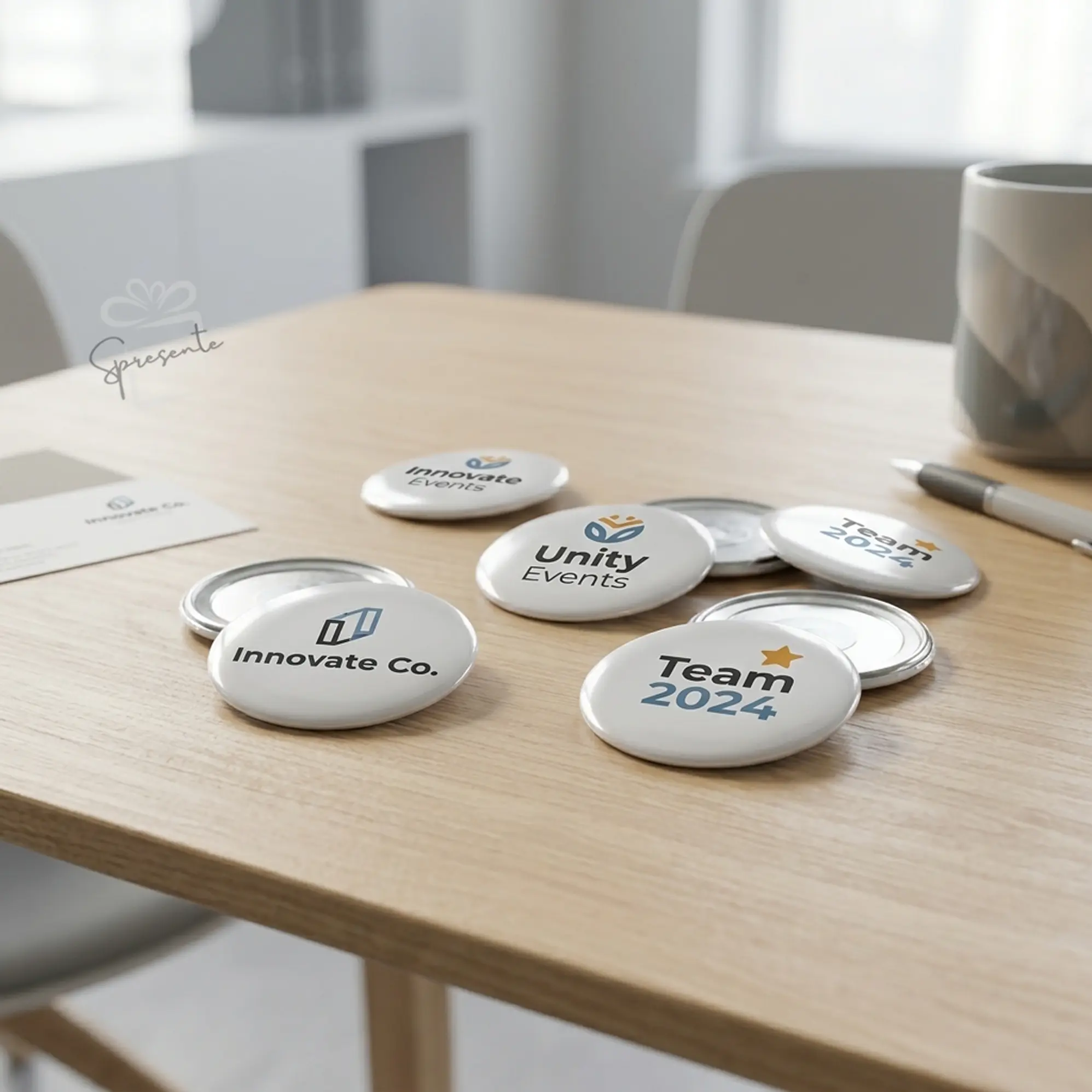 Chapitas Imán Personalizadas con Logo | 56mm 3