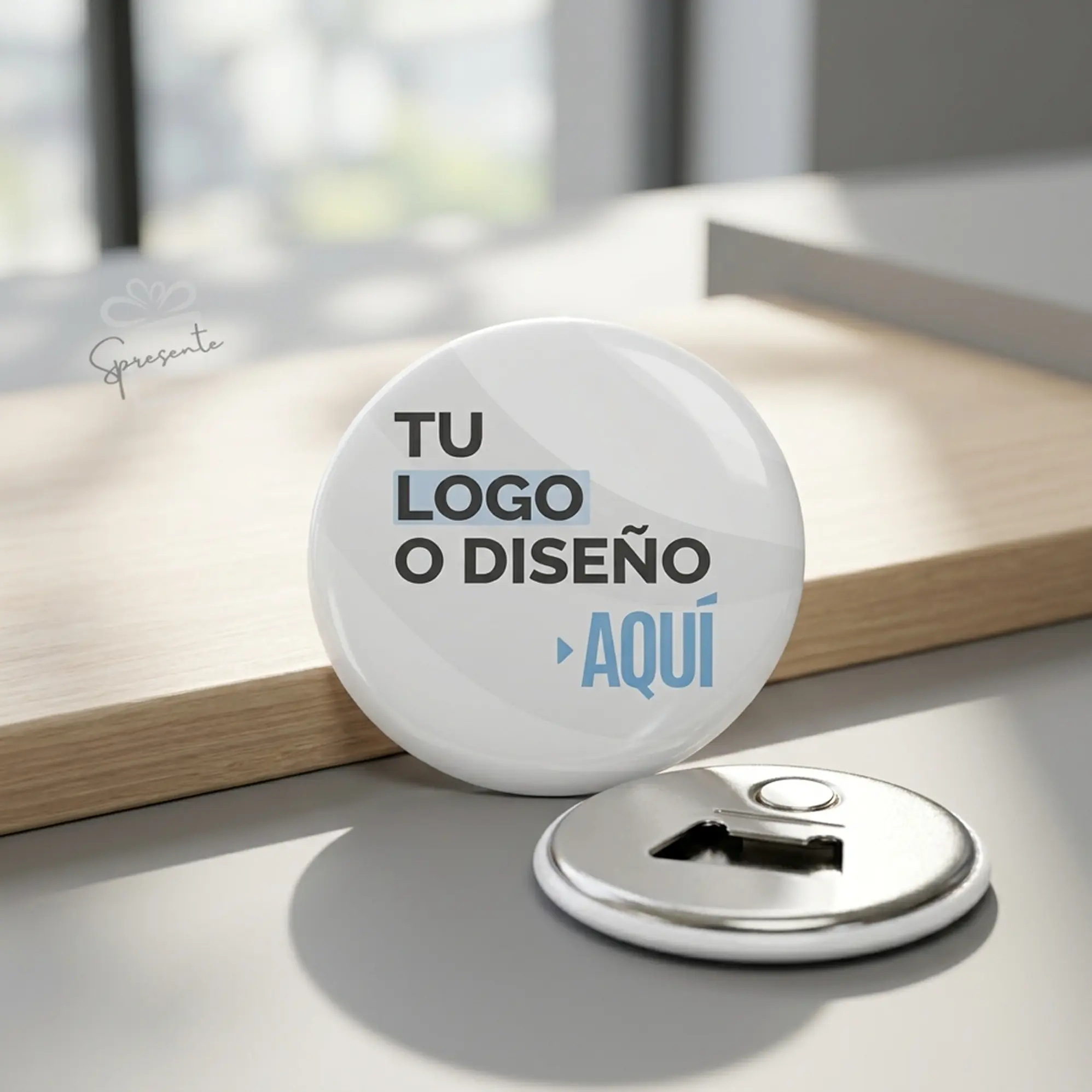 Chapitas Imán Destapador Personalizadas con Logo | 56mm 5