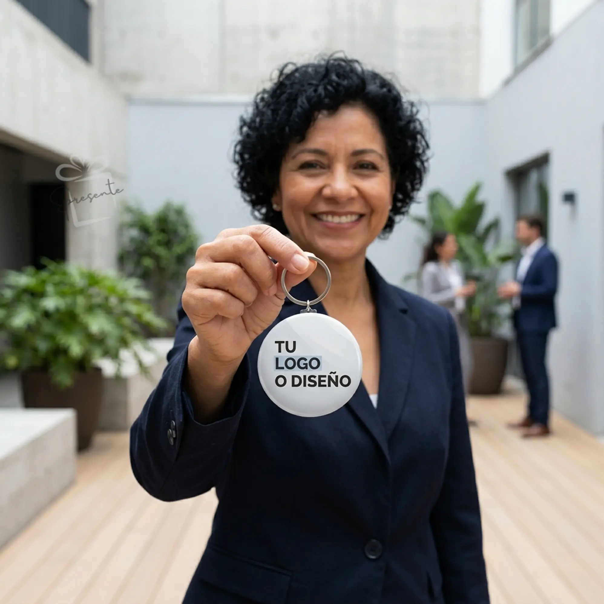 Chapitas Llavero Personalizadas con Logo | 56mm 3