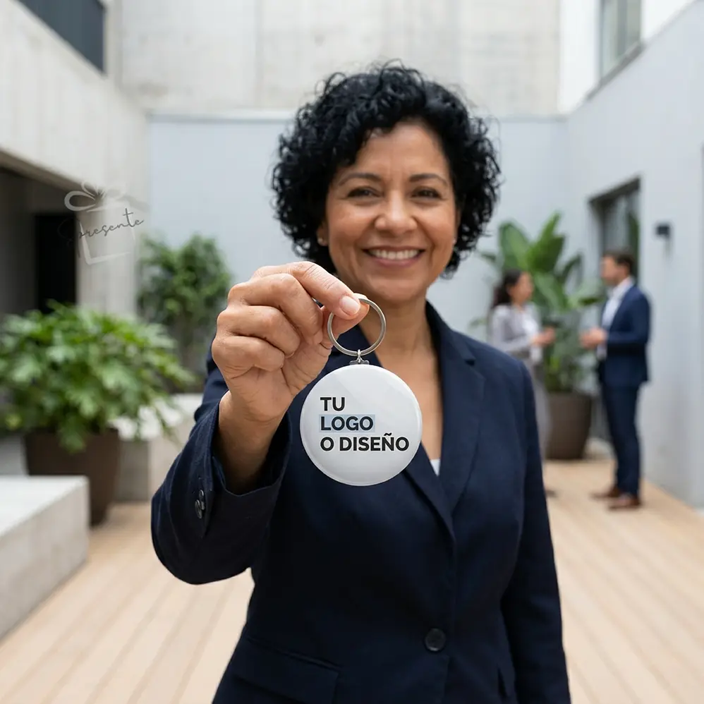 Chapitas Llavero Personalizadas con Logo | 56mm 3