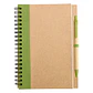 Cuaderno Ecológico con Bolígrafo Personalizado con Logo | Medio Oficio - Miniatura 2