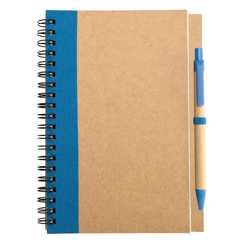 Cuaderno Ecológico con Bolígrafo Personalizado con Logo | Medio Oficio 6