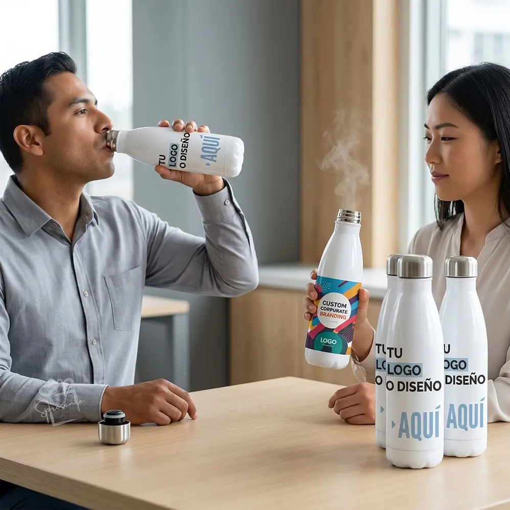 Botella Térmica Corporativa Personalizada | Acero Inoxidable 500ml 4