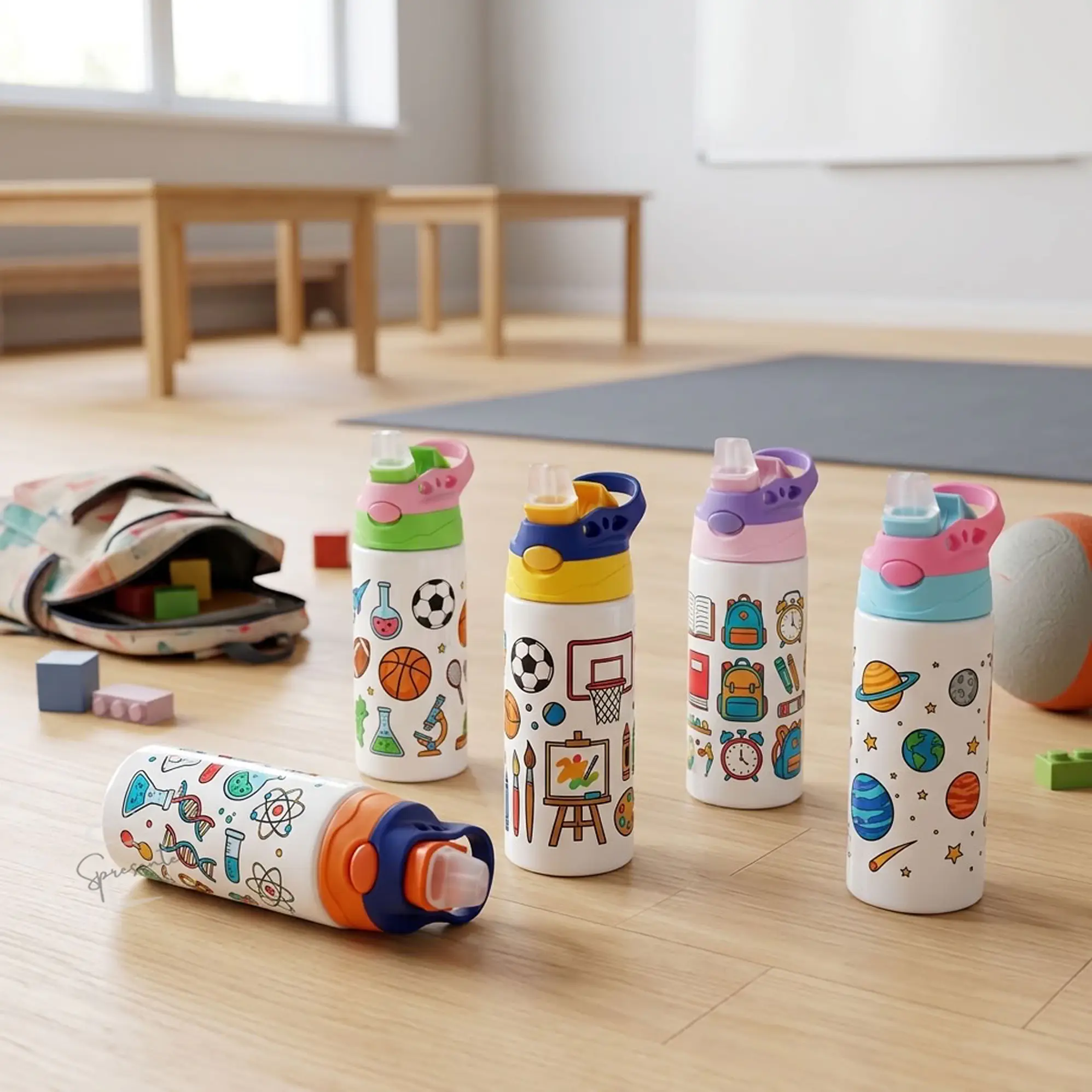 Botella Infantil Personalizada Por Mayor Niño Niña | Aluminio 500ml 4