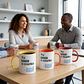 Taza de Colores Corporativa Personalizada con Logo por Mayor | 325ml - Miniatura 4