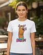 Playera estampada para dama - Miniatura 1