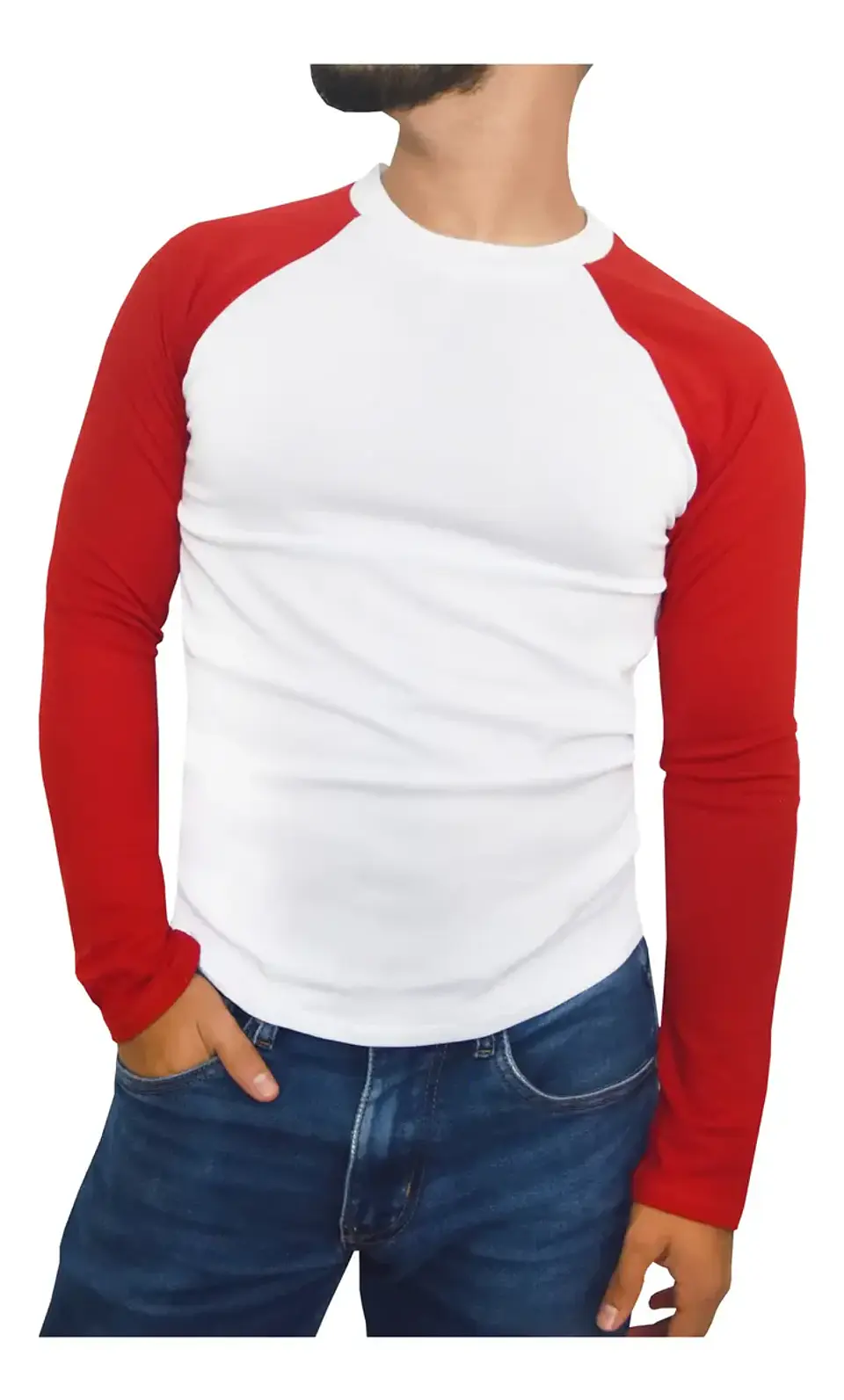 Playera estampada beisbolera (Unisex) 2