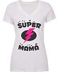 Playera estampada para dama cuello en V - Miniatura 2