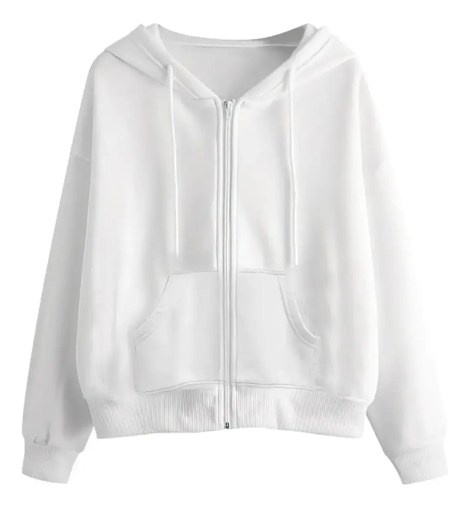 Sudadera estampada con cierre 2
