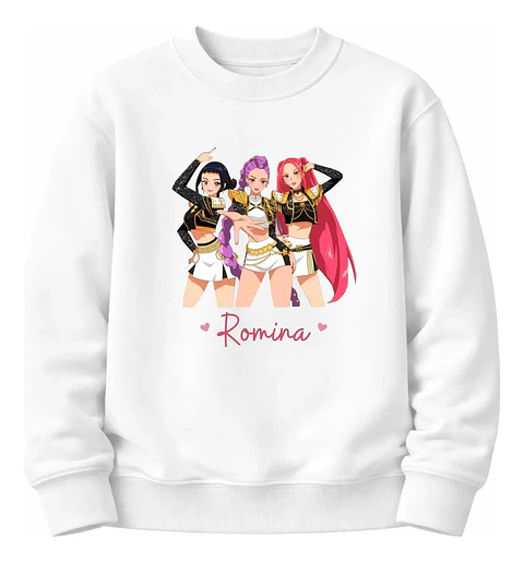 Sudadera clásica sin gorro ni cangurera